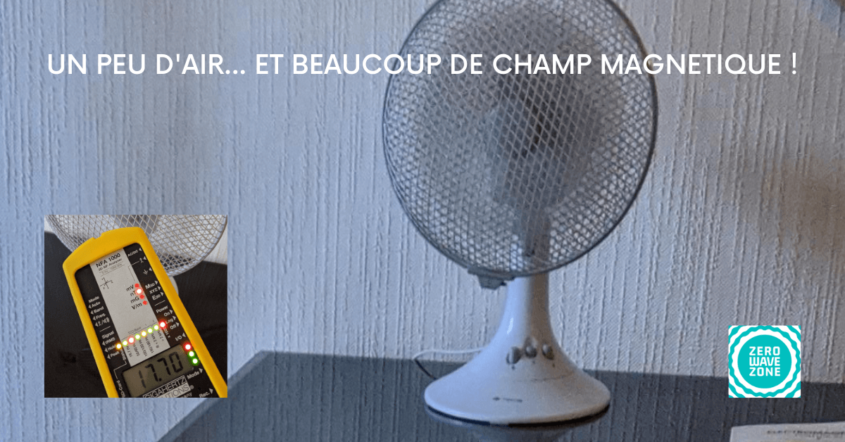 un peu d'air... et beaucoup de champ magnétique