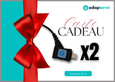 Carte cadeau pour 2 Adap'terre®