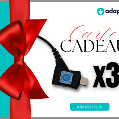 Carte cadeau pour 3 Adap'terre®