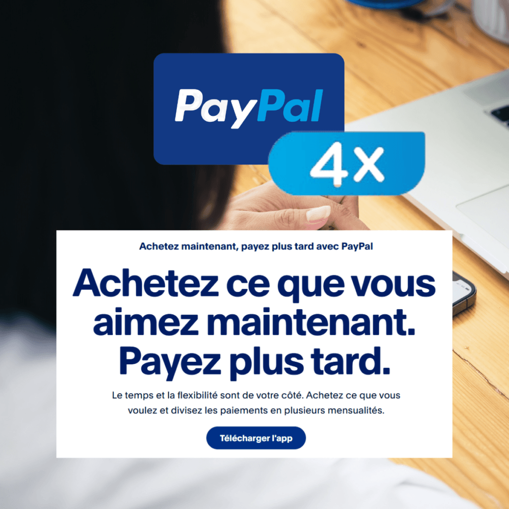 Paiement 4x sans frais