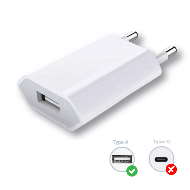 chargeur USB type A