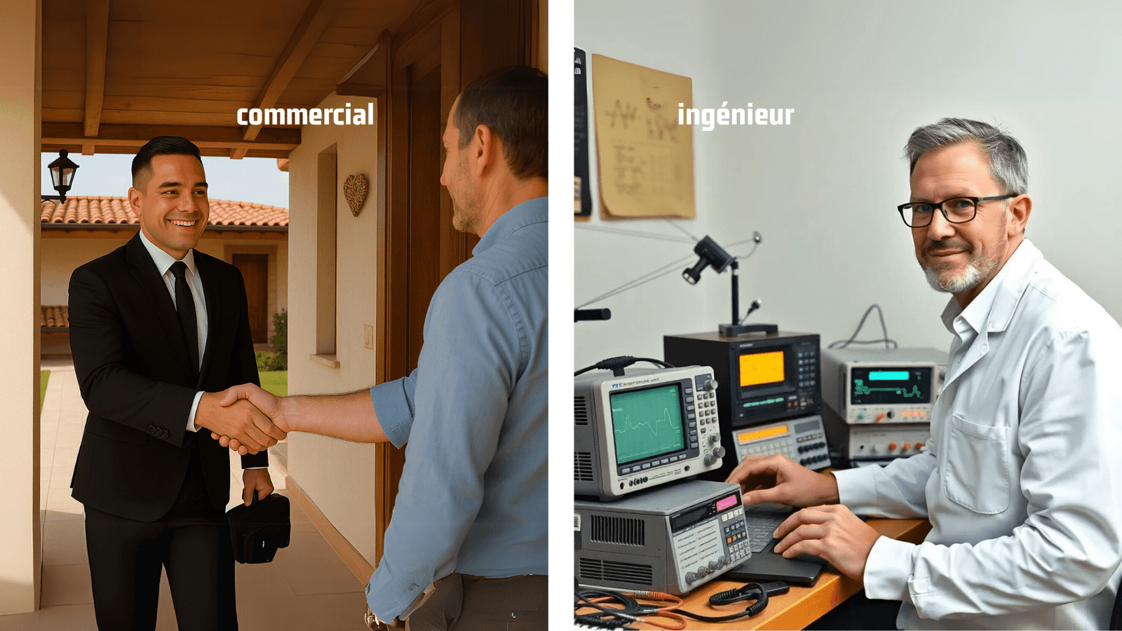 commercial vs ingénieur