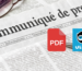communiqué de presse est disponible en version pdf